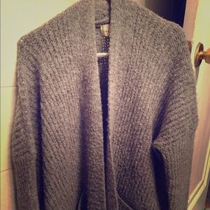 Dreamers gray cardigan sweater Size M/L